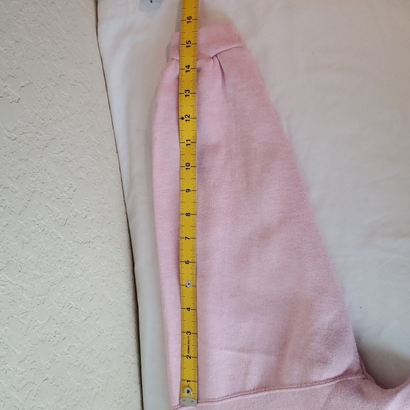 20W (XXL) VTG 90's Trend Basics pink 3/4 sleeve sweatshirt - Picture 10 of 10